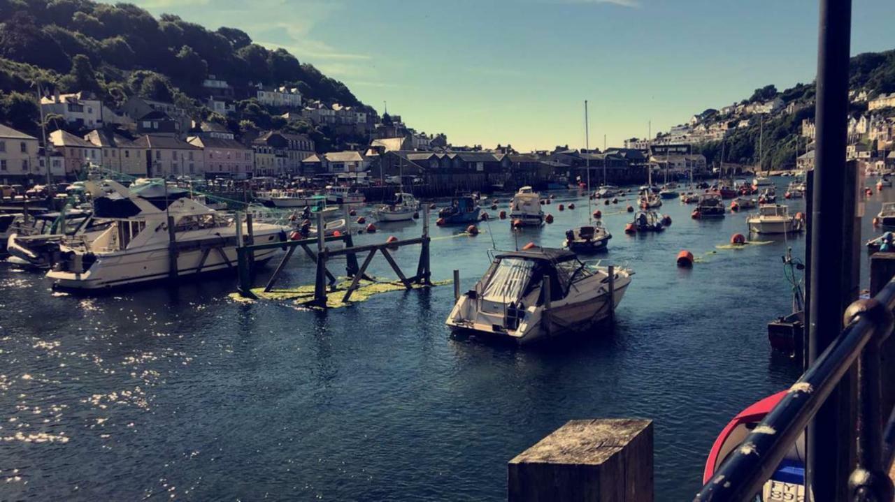 Bed and Breakfast Woodlands Looe Exterior foto